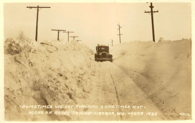 Snow Road, 1929